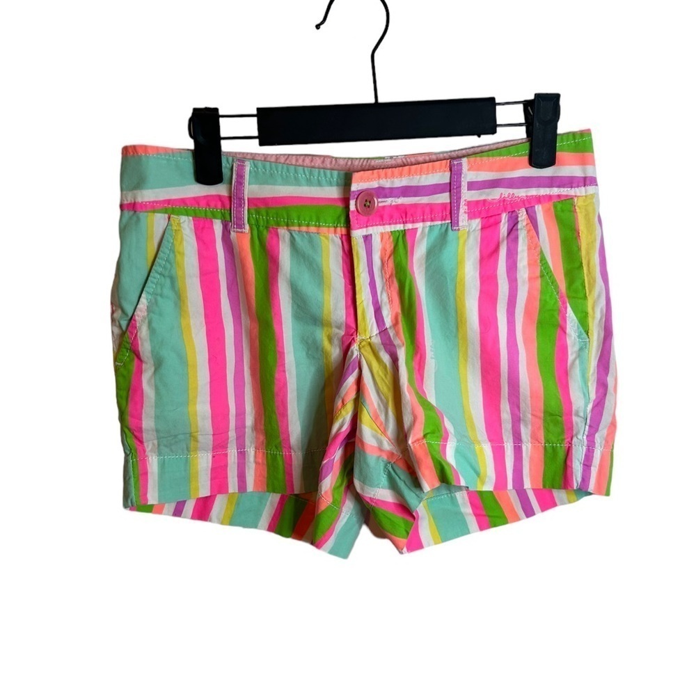 LILLY PULITZER STRIPED CALLAHAN SHORTS